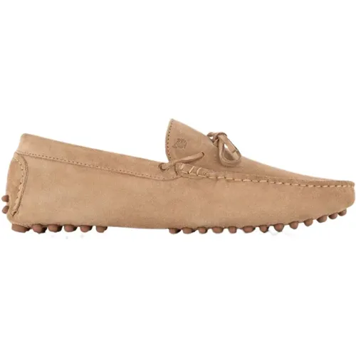 Ayrton suede leather studded loafers , male, Sizes: 11 UK, 6 UK, 7 UK - Bobbies Paris - Modalova