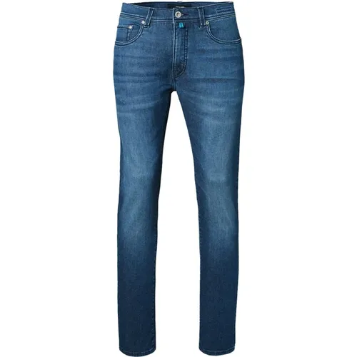 Slim-Fit Jeans , unisex, Größe: W32 L30 - Pierre Cardin - Modalova