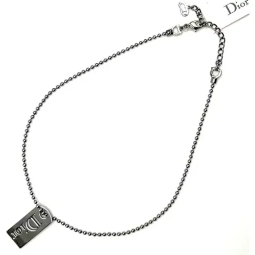 Pre-owned Metal dior-jewelry , female, Sizes: ONE SIZE - Dior Vintage - Modalova