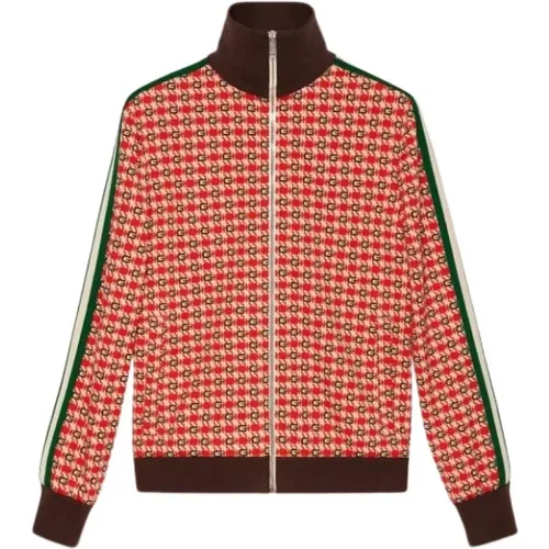 Sweatshirt mit Reißverschluss - Gucci - Modalova