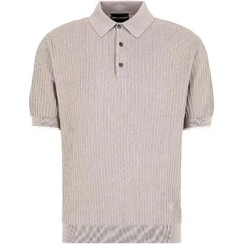Mens Short Sleeve Polo Shirt , male, Sizes: M, 2XL, XL, L - Emporio Armani - Modalova