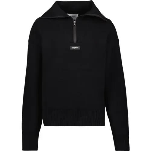 Zip-up Turtleneck Sweater , Herren, Größe: L - Coperni - Modalova