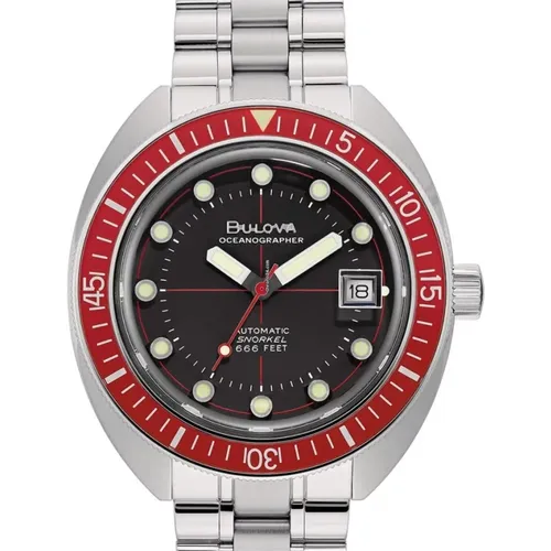 Uomo - 96B343 - Oceanographer , male, Sizes: ONE SIZE - Bulova - Modalova