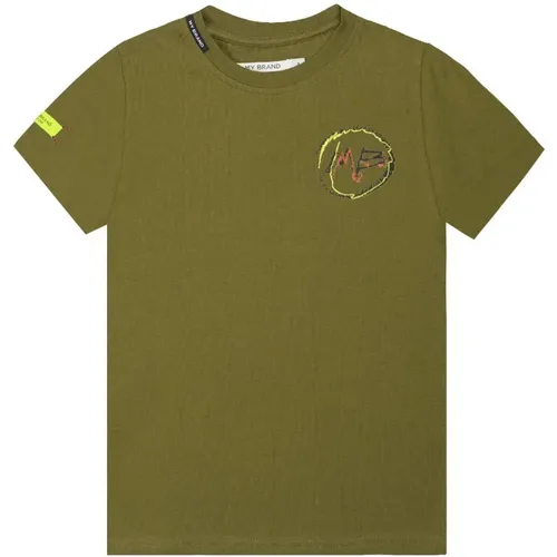 Jungen Baumwoll T-Shirt | Army - My Brand - Modalova