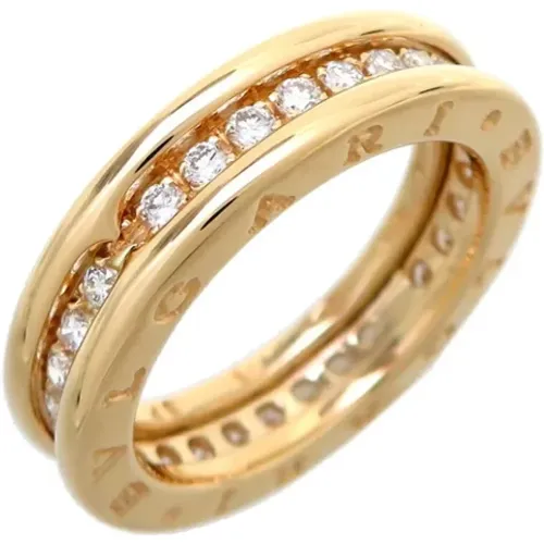 Pre-owned Gold rings , female, Sizes: ONE SIZE - Bvlgari Vintage - Modalova