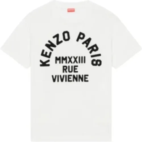 Rue Vivienne T-Shirt , Herren, Größe: XL - Kenzo - Modalova