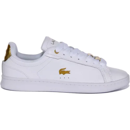 Gold Court Trainers Women , female, Sizes: 7 1/2 UK - Lacoste - Modalova