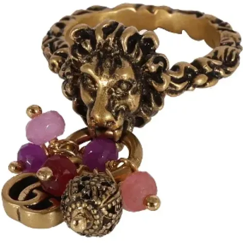 Pre-owned Fabric rings , female, Sizes: ONE SIZE - Gucci Vintage - Modalova