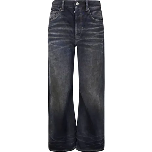 Weiche Bein-Fünf-Taschen-Jeans , Damen, Größe: W29 - Acne Studios - Modalova