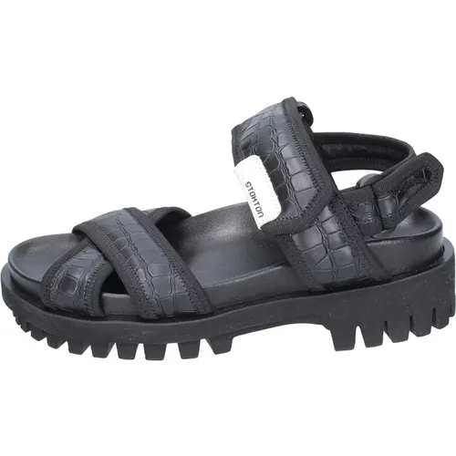 Leder Damen Sandalen Stilvoll Bequem - Stokton - Modalova