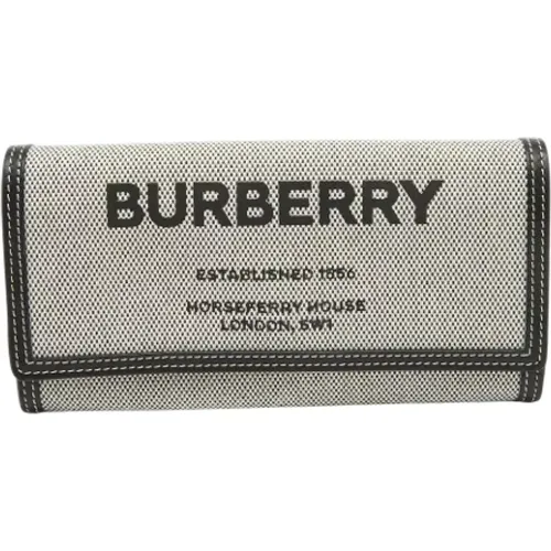 Pre-owned Canvas wallets , female, Sizes: ONE SIZE - Burberry Vintage - Modalova