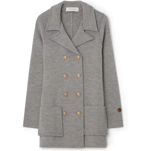 Clic Victoria Jacket in Light Grey , female, Sizes: 2XL - Busnel - Modalova
