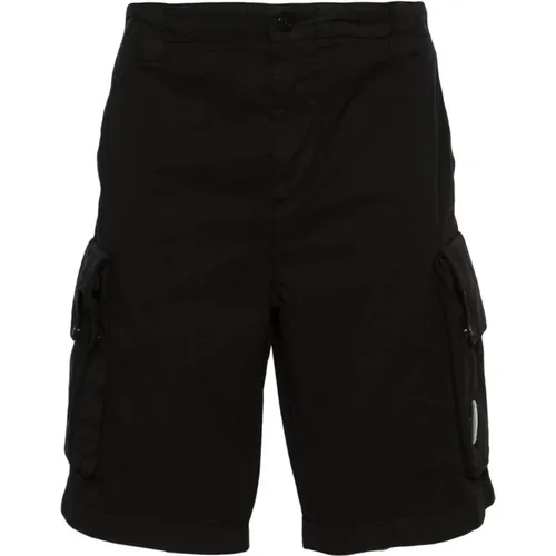 Cargo Shorts with Stretch Twill Fabric , male, Sizes: XL, M, L - C.P. Company - Modalova