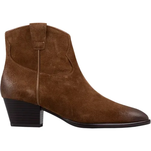 Suede Ankle Boots with 5cm Heel , female, Sizes: 8 UK, 3 UK, 7 UK, 2 UK - Ash - Modalova