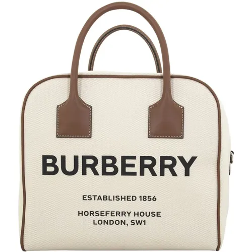 Cube Horseferry Handbag , female, Sizes: ONE SIZE - Burberry - Modalova