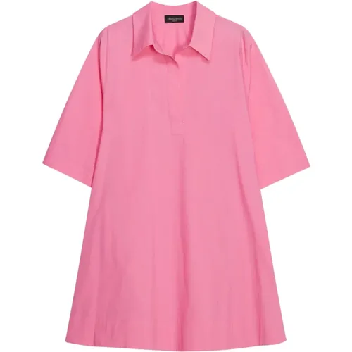 Shirt Dresses , female, Sizes: M - Roberto Collina - Modalova