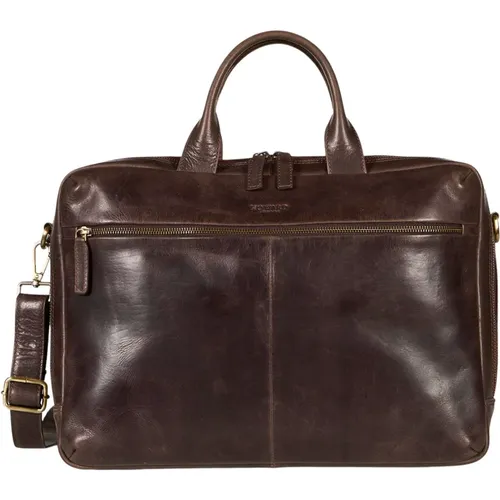 Frank Dark Laptop Business Tasche - Howard London - Modalova