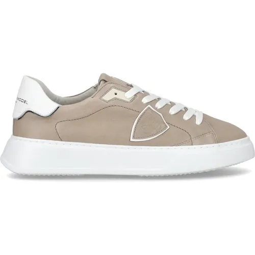 Sneakers Temple Tennis , Herren, Größe: 40 EU - Philippe Model - Modalova