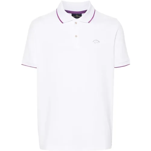 Cotton Polo Shirt , male, Sizes: 2XL, M - PAUL & SHARK - Modalova