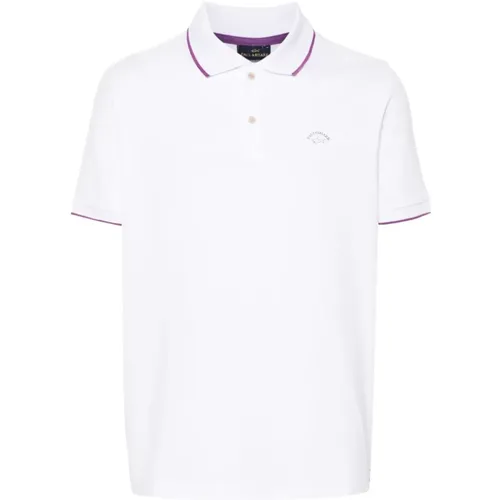 Cotton Polo Shirt , male, Sizes: 3XL, L, 2XL, M, XL - PAUL & SHARK - Modalova