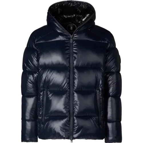 Dunkelblaue Edgard Leichte Jacke - Save The Duck - Modalova