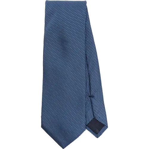 Luxury Silk Tie, Made in Italy , male, Sizes: ONE SIZE - Corneliani - Modalova