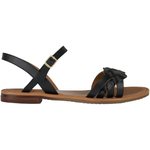 Flat Sandals , female, Sizes: 6 UK - Geox - Modalova