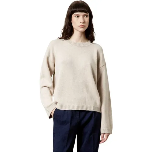 Luxuriöser Cashmere Crewneck Sweater , Damen, Größe: L - Massimo Alba - Modalova