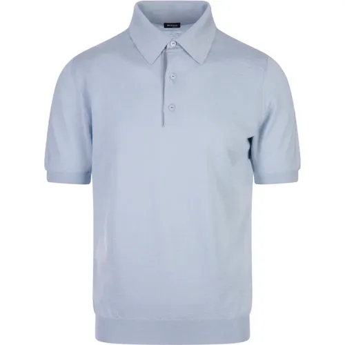 T-shirts and Polos , male, Sizes: L - Kiton - Modalova