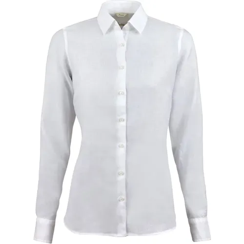 Sofie Linen Shirt , female, Sizes: M, L, 3XL, 2XL - Stenströms - Modalova