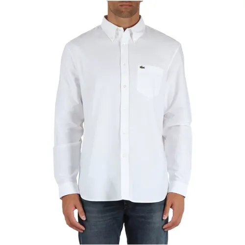 Button-Down Baumwollhemd Regular Fit - Lacoste - Modalova