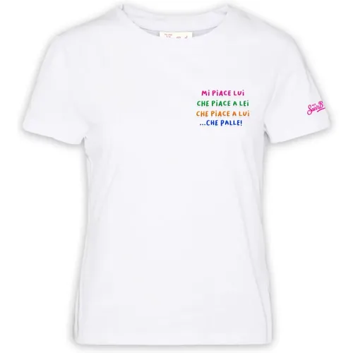 T-shirts and Polos Emilie09840F , female, Sizes: S, M, XS, L - MC2 Saint Barth - Modalova