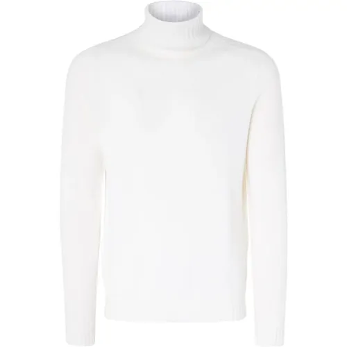 Ivory Wollpullover Regular Fit , Herren, Größe: M - Dondup - Modalova