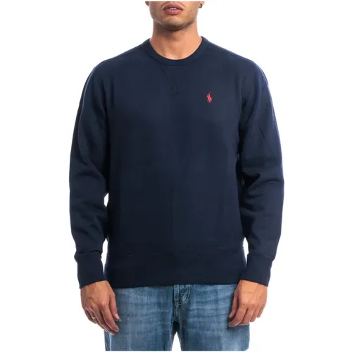 Klassischer Crewneck Sweatshirt , Herren, Größe: 2XL - Polo Ralph Lauren - Modalova
