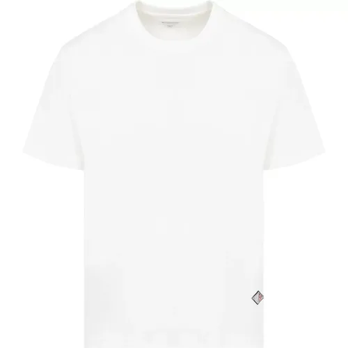 Weißes Baumwoll-T-Shirt Casual Stil - Bottega Veneta - Modalova