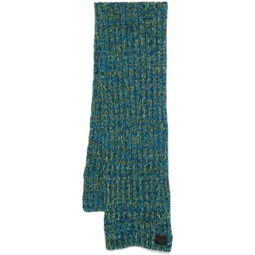 Chunky Ribbed Knit Scarf , male, Sizes: ONE SIZE - Paul Smith - Modalova