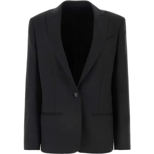 Stretch Kohle Blazer , Damen, Größe: 2XS - Philosophy di Lorenzo Serafini - Modalova