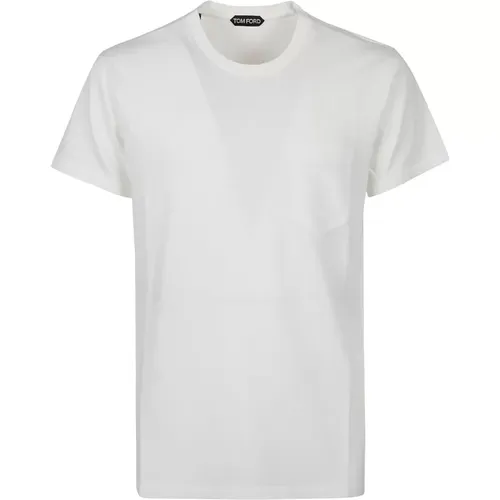 Casual Cotton Tee Shirt , male, Sizes: M, XL, 2XL, L - Tom Ford - Modalova