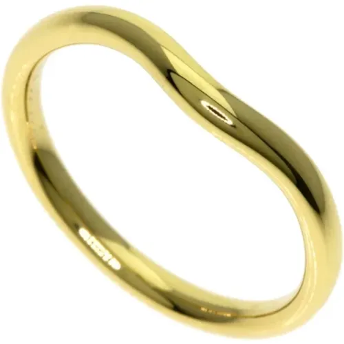 Pre-owned Gold rings , female, Sizes: ONE SIZE - Tiffany & Co. Pre-owned - Modalova