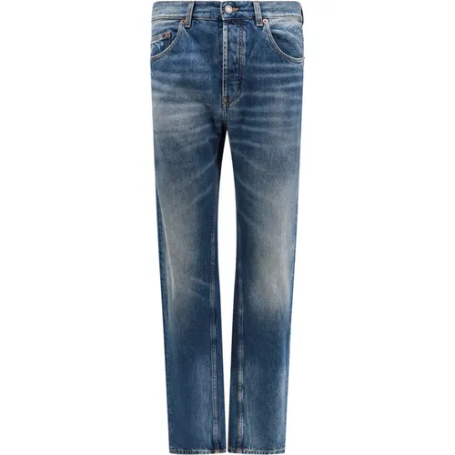 Biologic Cotton Low Waist Jeans , male, Sizes: W33, W30, W31 - Saint Laurent - Modalova