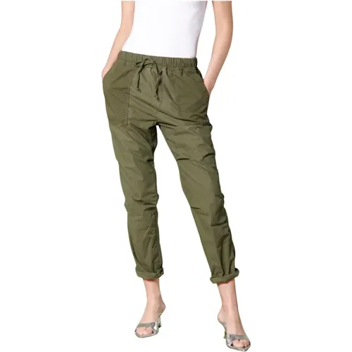 Cargo Jogger Hose aus Fallschirmstoff , Damen, Größe: XS - Mason's - Modalova