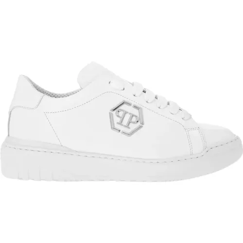 Stylische Sneakers mit Einzigartigem Design , Damen, Größe: 35 EU - Philipp Plein - Modalova