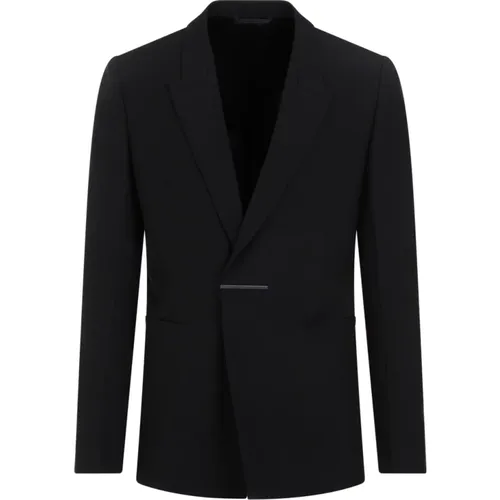 Wool Jacket Stylish Men's Outerwear , male, Sizes: L - Givenchy - Modalova