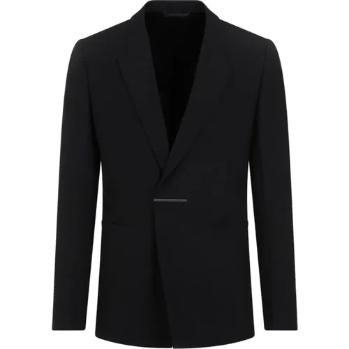 Wool Jacket Stylish Men's Outerwear , male, Sizes: L, M - Givenchy - Modalova