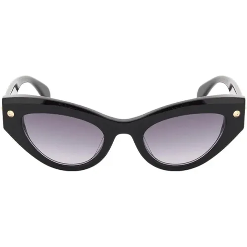Cat-Eye Sonnenbrille mit Spike Studs , Damen, Größe: ONE Size - alexander mcqueen - Modalova