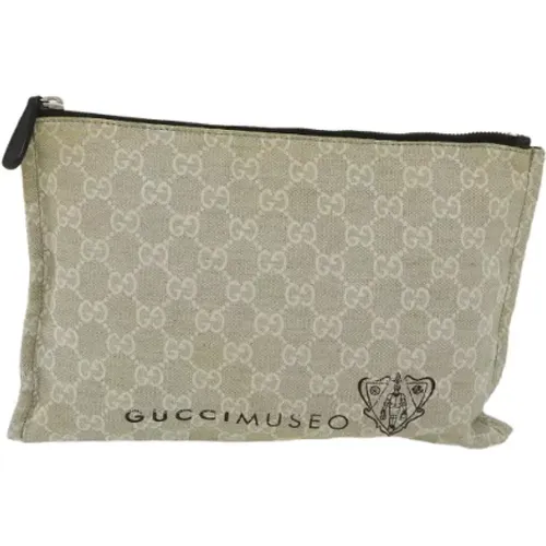 Pre-owned Canvas gucci-bags , female, Sizes: ONE SIZE - Gucci Vintage - Modalova