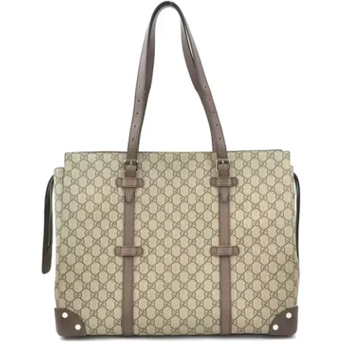 Pre-owned Canvas shoulder-bags , female, Sizes: ONE SIZE - Gucci Vintage - Modalova