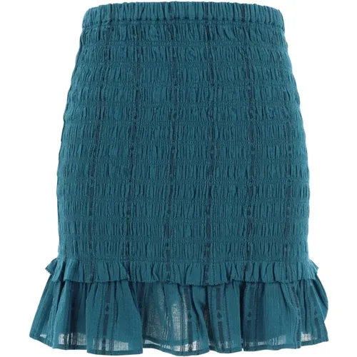Skirt with Ruche Effect , female, Sizes: M - Isabel Marant Étoile - Modalova