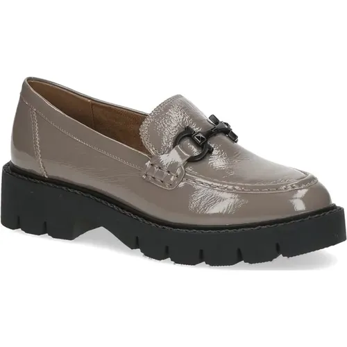 Closed Loafers for Women , female, Sizes: 6 UK, 4 UK, 8 UK - Caprice - Modalova