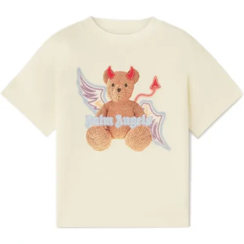 Bear Devil T-Shirt Palm Angels - Palm Angels - Modalova